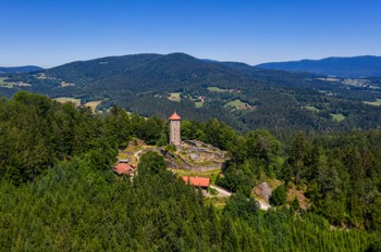  Burgruine Altnussberg - Geiersthal - Bayerischer Wald 