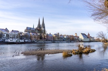  An der Donau - Regensburg - Deutschland 