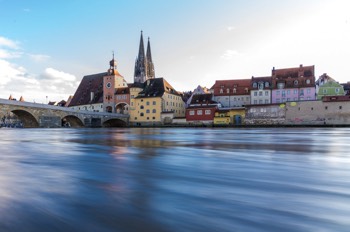  An der Donau - Regensburg - Deutschland 