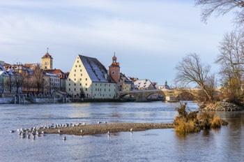  An der Donau - Regensburg - Deutschland 